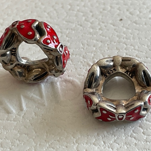 Two Pandora Minnie Mouse spacers - Picture 4 of 4
